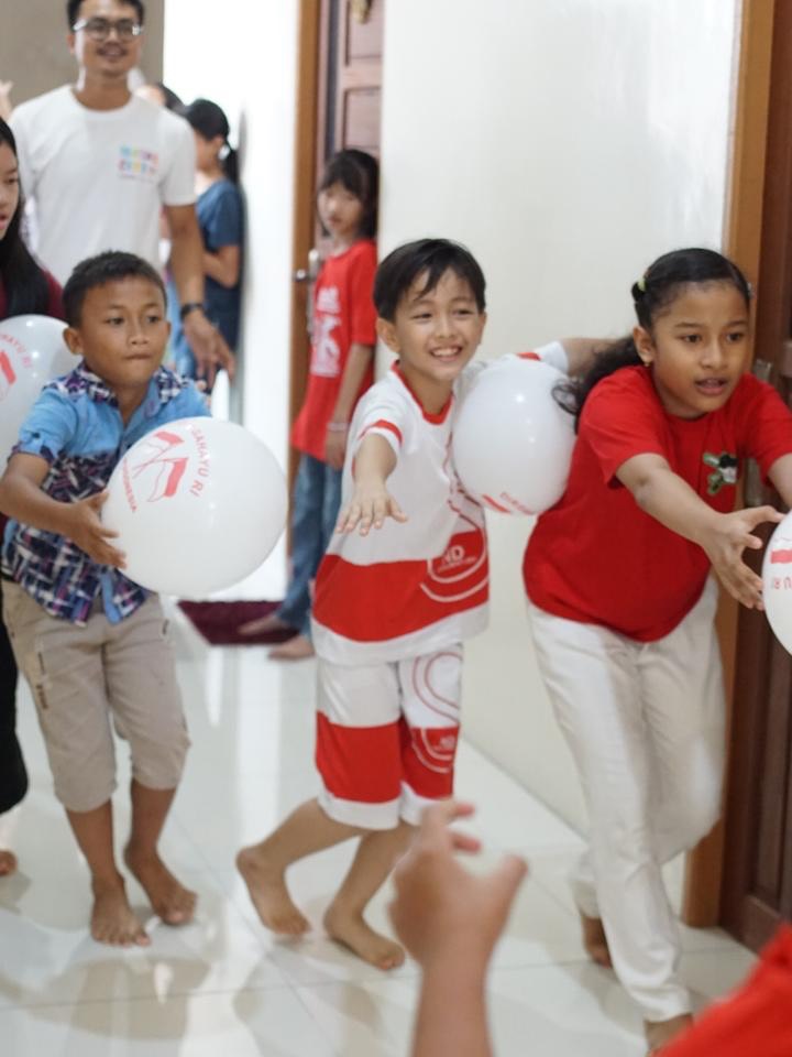 Kegiatan merayakan Hari Kemerdekaan di Rumah Kasih Pontianak